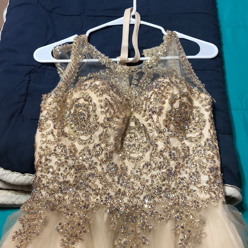 Dama dress from a quince